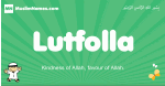 Lutfolla arabic boys name and meaning, quranic boys name Lutfolla