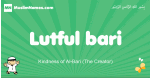 Lutful-bari arabic boys name and meaning, quranic boys name Lutful-bari