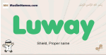 Luway muslim boys name and meaning, islamic boys name Luway
