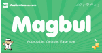 Magbul arabic boys name and meaning, quranic boys name Magbul