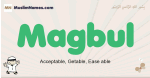 Magbul muslim boys name and meaning, islamic boys name Magbul