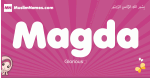 Magda arabic girls name and meaning, muslim girl name Magda
