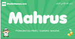 Mahrus arabic boys name and meaning, quranic boys name Mahrus