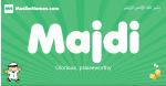 Majdi arabic boys name and meaning, quranic boys name Majdi