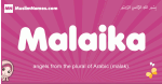 Malaika arabic girls name and meaning, muslim girl name Malaika