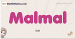 Malmal muslim girls name and meaning, islamic girls name Malmal