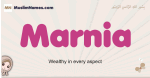 Marnia muslim girls name and meaning, islamic girls name Marnia
