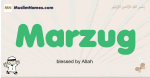 Marzug muslim boys name and meaning, islamic boys name Marzug
