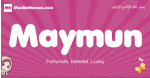 Maymun arabic girls name and meaning, quranic girls name Maymun