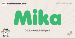 Mika muslim boys name and meaning, islamic boys name Mika