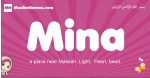 Mina arabic girls name and meaning, muslim girl name Mina