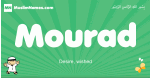 Mourad arabic boys name and meaning, quranic boys name Mourad