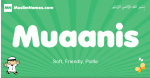 Muaanis arabic boys name and meaning, quranic boys name Muaanis
