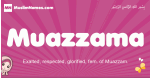 Muazzama arabic girls name and meaning, muslim girl name Muazzama