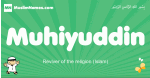 Muhiyuddin arabic boys name and meaning, quranic boys name Muhiyuddin
