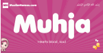 Muhja arabic girls name and meaning, muslim girl name Muhja