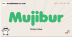 Mujibur muslim boys name and meaning, islamic boys name Mujibur
