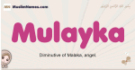 Mulayka muslim girls name and meaning, islamic girls name Mulayka