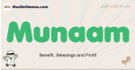 Munaam muslim boys name and meaning, islamic boys name Munaam