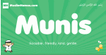 Munis arabic boys name and meaning, quranic boys name Munis