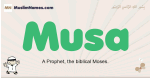 Musa muslim boys name and meaning, islamic boys name Musa
