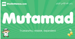 Mutamad arabic boys name and meaning, quranic boys name Mutamad