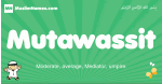 Mutawassit arabic boys name and meaning, quranic boys name Mutawassit