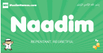 Naadim arabic boys name and meaning, quranic boys name Naadim