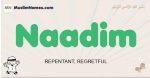 Naadim muslim boys name and meaning, islamic boys name Naadim