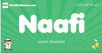 Naafi arabic boys name and meaning, quranic boys name Naafi