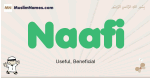 Naafi muslim boys name and meaning, islamic boys name Naafi