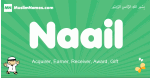 Naail arabic boys name and meaning, quranic boys name Naail