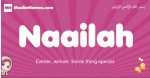 Naailah arabic girls name and meaning, muslim girl name Naailah