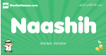 Naashih arabic boys name and meaning, quranic boys name Naashih