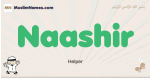 Naashir muslim boys name and meaning, islamic boys name Naashir