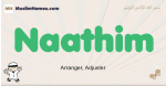 Naathim muslim boys name and meaning, islamic boys name Naathim
