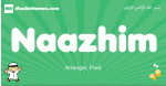 Naazhim arabic boys name and meaning, quranic boys name Naazhim