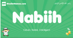 Nabiih arabic boys name and meaning, quranic boys name Nabiih