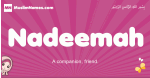 Nadeemah arabic girls name and meaning, muslim girl name Nadeemah