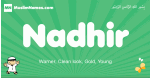 Nadhir arabic boys name and meaning, quranic boys name Nadhir
