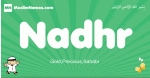 Nadhr arabic boys name and meaning, quranic boys name Nadhr