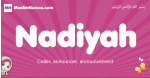 Nadiyah arabic girls name and meaning, muslim girl name Nadiyah