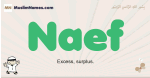 Naef muslim boys name and meaning, islamic boys name Naef