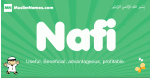 Nafi arabic boys name and meaning, quranic boys name Nafi