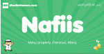 Nafiis arabic boys name and meaning, quranic boys name Nafiis