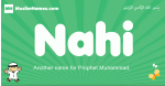 Nahi arabic boys name and meaning, quranic boys name Nahi
