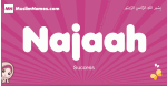 Najaah arabic girls name and meaning, muslim girl name Najaah