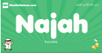 Najah arabic boys name and meaning, quranic boys name Najah