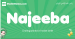 Najeeba arabic girl name and meaning, quranic girls name Najeeba