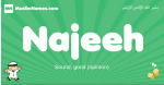 Najeeh arabic boys name and meaning, quranic boys name Najeeh